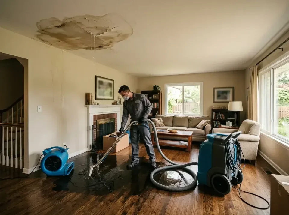 attic-pipe-burst-ceiling-drip-008 — frequently asked questions, Water Damage Restoration & Carpet Care in Southgate, FL